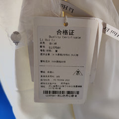 [039]G     LiHuiEr  [Jianwu] Off-white  vest dress