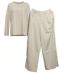 [401]M   Mo Hanyi Me minimalist textured versatile office two-piece suit  intellectual workplace versatile women's suit