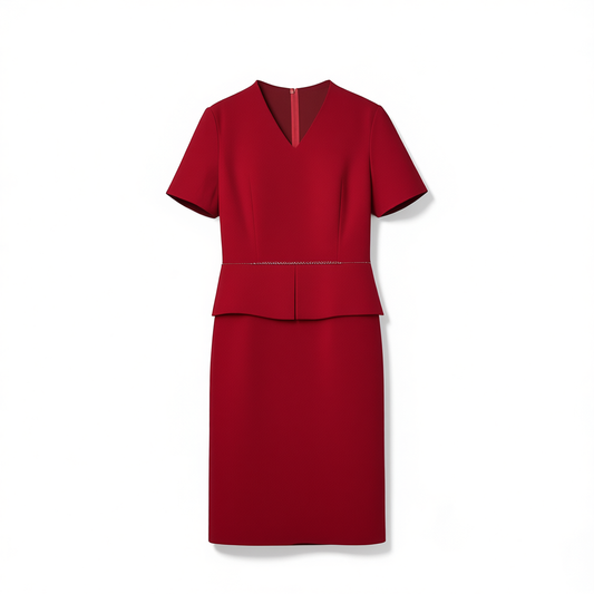 [247]N May Day Joyful Mother-in-Law Wedding Dress 2025 New Collection Elegant Mom Banquet Attire Qipao Bridal Gown Toast Evening Gown Red