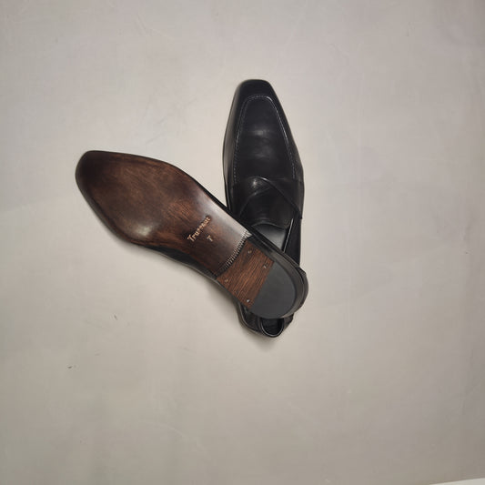 [009]GG    Men's Business Casual Loafers Genuine Leather Slip-On Shoes
