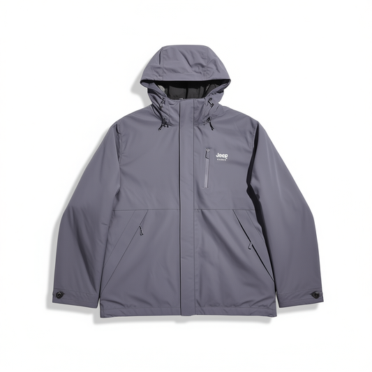 [480]GM    Blue Down Jacket for Women -  Spring/Autumn/Winter 3-in-1 Fleece-Lined Thickened Opening Spring Coat