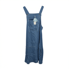 [301]N [Carnival Price] [Same as in Store] Inman Denim Overall Dress 2025 Summer New Women's Clothing Lyocell Cotton Tie Dress