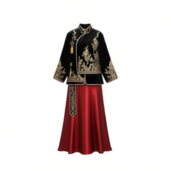 [877]M   [Carnival Price] Showhe Suit  Spring/Summer High-End Wedding Dress for Bride, Chinese Wedding Attire, Toast Dress, Elaborate Craftsmanship