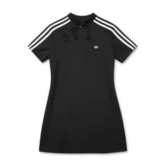 [180] Adidas Authentic 2025 TREFOIL Women's New Chinese Stand Collar Dress KB6409