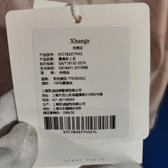 [346]GM  Summer Collection | Pavilions and Architectural Treasures | Modern Chinese Style Mulberry Silk Blouse SYC783377MG