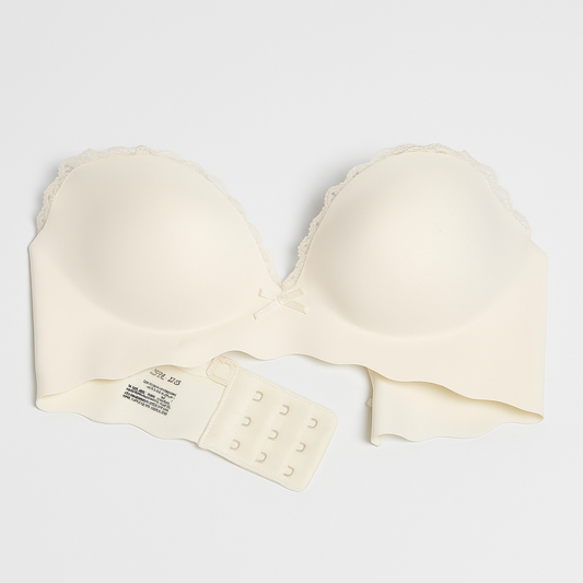 [289]MS Sweet and Soft Mochi Women's Bra for Small Chests - Push-up and Lift to Enhance Appearance, Seamless, Comic Style, Sensual and Tempting Bra