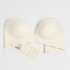 [289]MS Sweet and Soft Mochi Women's Bra for Small Chests - Push-up and Lift to Enhance Appearance, Seamless, Comic Style, Sensual and Tempting Bra