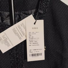 [153]G   Autumn/Winter White Heavy-Beaded Wool Tweed Chanel-Style Women's Short Fashion Elegant Fitted Jacket
