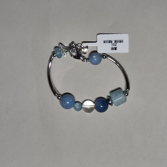 [771]GM  Colorful Bracelet for Women, Aquamarine Jewelry