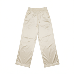 [422]N Solid Color Premium Loose Wide-Leg Pants for Women, New Arrival, Slimming Commuter Style, Designed with High Waist and Drapey Straight Fit for Casual Wear