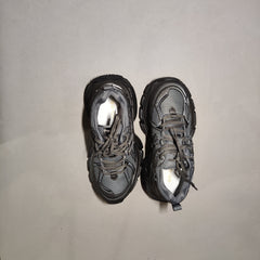[332]GG     New Arrival Fashionable Thick Sole Silver Dad Shoes for Kids and Adults Height-Enhancing