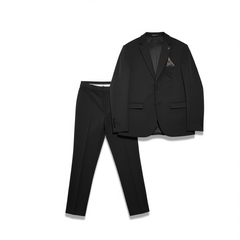 [513]G    Spring/Summer British Style Dapper Stripe Suit for Men, Business Casual Formal Wear, High-End Slim Fit Groom Suit