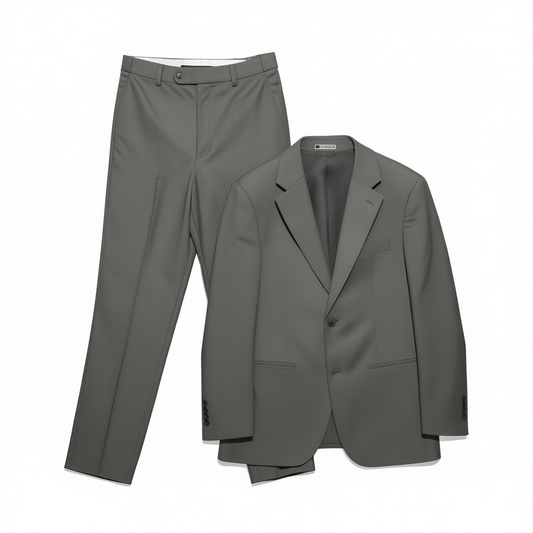 [025]MM  Men's Business Casual Suit Set, High-End Formal Wear, Champagne Color Groom Wedding Attire