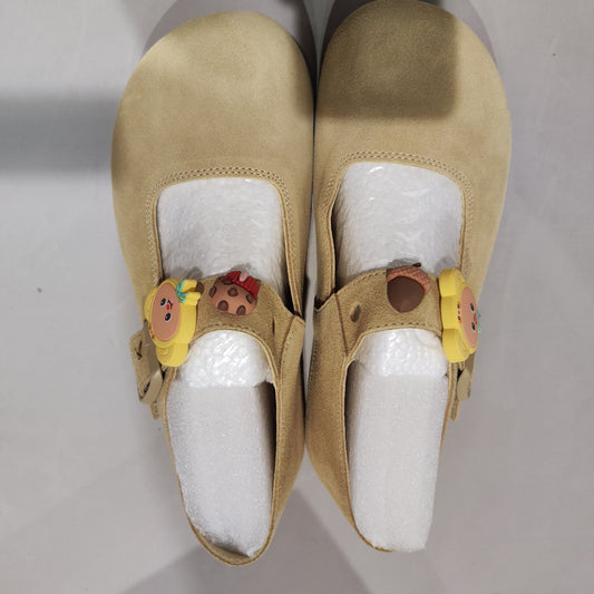 [758]GM  Women's Shoes Summer Outdoor Wearing Birkenstocks Round-Toe Casual Shoes 4TM01CQ5