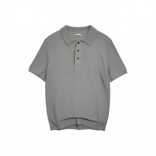 [599]N ROOLRREN Swiss-engineered mercerized singed cotton dry breathable comfortable polo short-sleeve tee