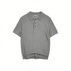 [599]N ROOLRREN Swiss-engineered mercerized singed cotton dry breathable comfortable polo short-sleeve tee