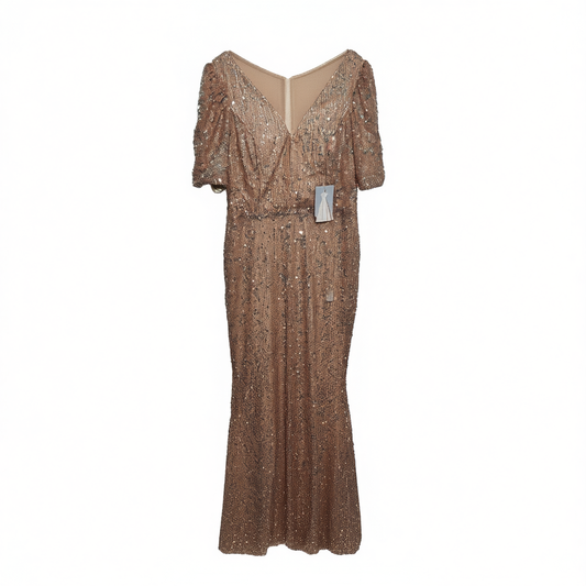 [678]G   Women's 2024 Summer New Arrival Elegant Banquet Pink Sequin Mermaid Dress for Socialite Annual Event Host