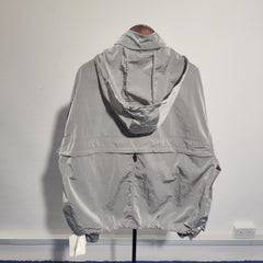 [470]N RandomPiece25 New Arrival Machine Washable Outdoor Hooded Lightweight Jacket Adjustable Drawstring