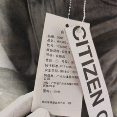 [183]N CONP 23SS Burnout Pattern Jeans
