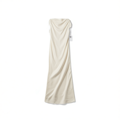 [956]MG      Bridal Wedding Robe Light Wedding Dress French Niche High-End Strap Backless Long Gown