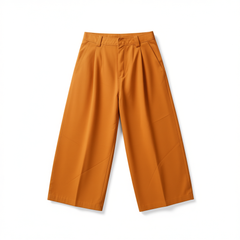 [093]NN Casual Trousers Textured Wide-Leg