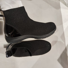 [340]G   [Carnival Price] Changli Health Care Shoes Barcelona Elastic Fly-Knit Sock Shoes Women's Sock Boots 2025 New Collection Spring/Autumn High-Top Women's Shoes