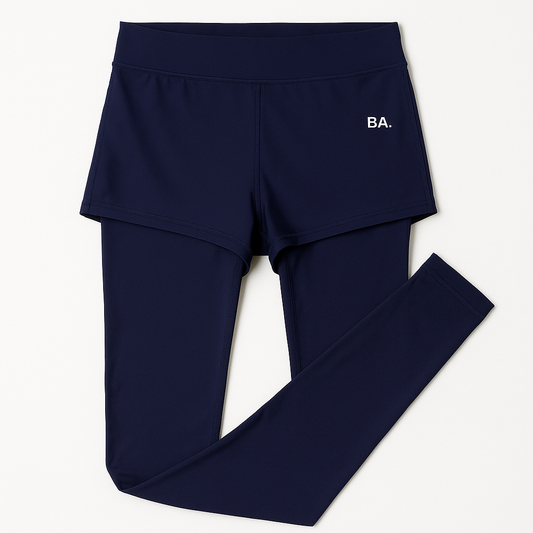 [329]GS   Women's Quick-Dry Swim Trunks Korean Diving Suit Fake Two-Piece Long Pants Soaking In Hot Springs Jellyfish Pants Long Pants Slimming