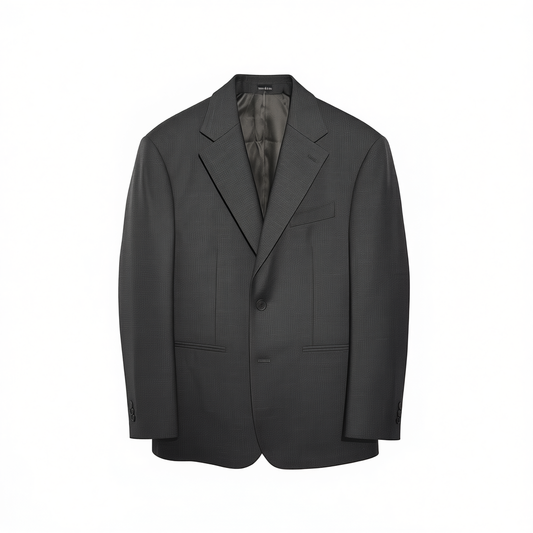 [879]G   PAPER Set 40,000 Italian Neapolitan Suit Business Commuter Slim-fit Single-breasted Wedding Tuxedo