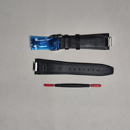 [208]GM   Replacement watch band accessories made of nylon and leather, compatible with IWC Ingenieur series models IW328903 and IW328901