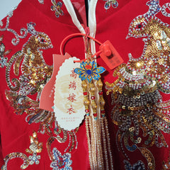[692]GM     Chinese Xiuhe Wedding Costume, High-end Bridal Dress for Wedding & Toast, Traditional Outfit for Wedding Banquet, Suitable for Petite Figures 1
