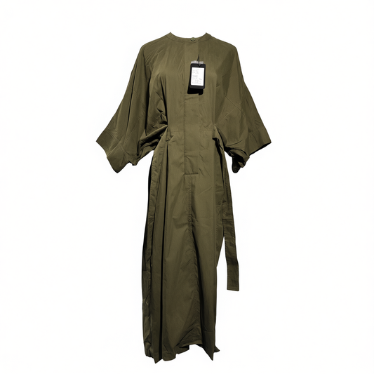 [885]GG   Women's Tie-Waist Dress with Design Sense,  Korean Style Casual Figure-Flattering Elegant Dress