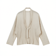 [536]GM    Essential Summer Linen-Viscose Blouse / Light Cooling Cardigan and Camisole