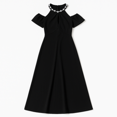 [362]MS Sensual Socialite Alluring Strapless Dress Birthday Petite Evening Gown High-end Formal Dress Spring