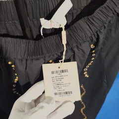 [314]G   ORG Black Sequin Designer Chic   Skirt