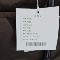 [865]G    SOTHEA Stylish Versatile  Mid-Rise Pleated Twill A-Line Blazer Shorts Loose Casual Pants