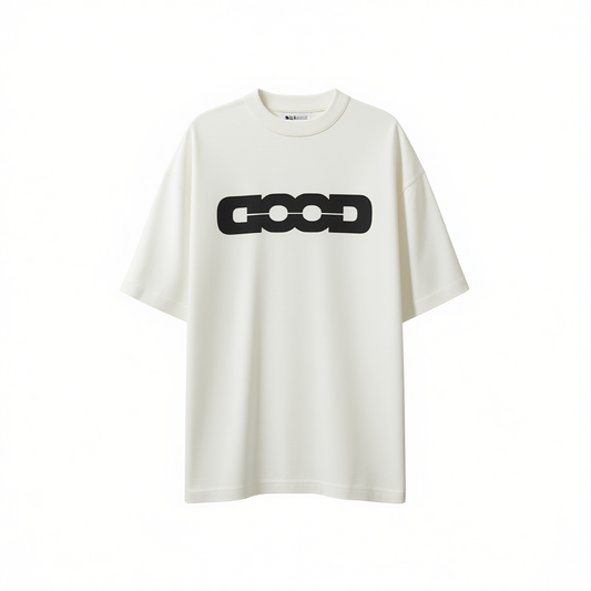 [085]GG    Classic Fractured Logo Print Short-Sleeve T-Shirt Unisex