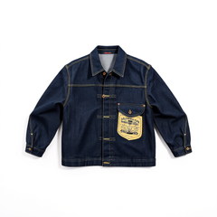 [787]NG   Sanforized Raw Selvedge Denim Jacket Coat