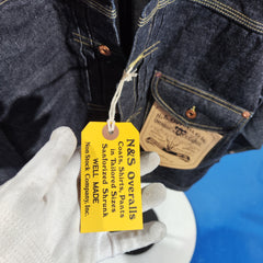 [787]NG   Sanforized Raw Selvedge Denim Jacket Coat