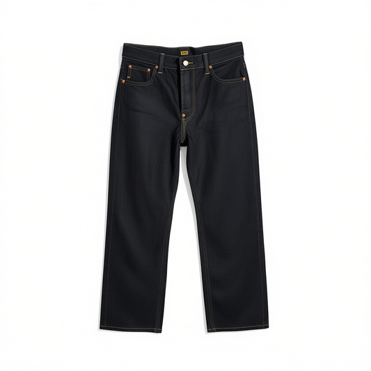 [043]N NON STOCK reproduction 36101B 14.5oz pre-shrunk raw selvedge denim mid-rise straight-leg jeans