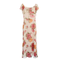[378]N [Plus Size] PLUSMALL [Wandering Among Flowers] Dress