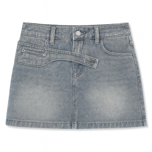 [375]GS   2025 New Arrival Sweet and Tempting Designer-style Korean A-line Denim Skirt High-waisted Slimming Short Skirt and Pants