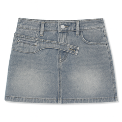 [375]GS   2025 New Arrival Sweet and Tempting Designer-style Korean A-line Denim Skirt High-waisted Slimming Short Skirt and Pants
