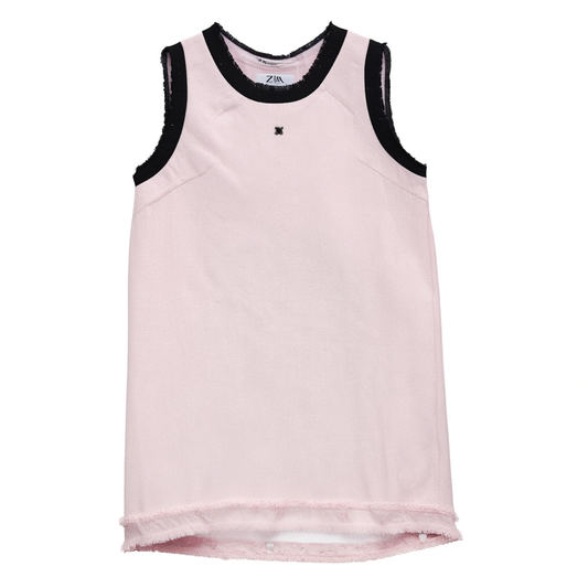 [736]NN Chanel-style sleeveless vest dress