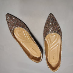 [873]G   Marylan [Daybreak] Champagne Gold Wedding Shoes, Premium Feel, Showhe/White Gown Two-Way Wear Flat Singles