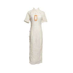 [827]GG     New Chinese-style Qipao, Modernized Youthful Design for Young Women: Daily Wearable Robe, Bride's Toasting Dress, Wedding Dress for Marriage Certificate and Engagement Ceremonies