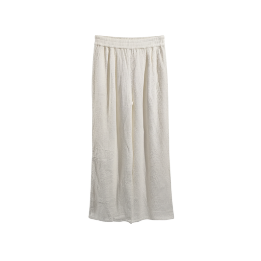 [133]MM   Korean-imported Jacquard Woven Texture  Long Pants