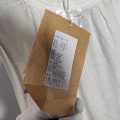 [705]G    Du Shang Zhi Zao 11-count Pure Linen Enzyme-washed Soft, Dry, Breathable A-line Sleeveless Midi Dress for Women Lightweight Summer Style