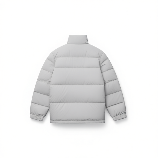 [094]GM   Down Jacket Unisex Short-Length Winter  New Thickened Stand-Collar Puffer Style Couple Loose Fit Central Academy of Drama