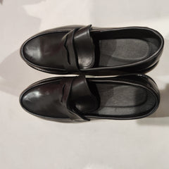 [521]N Basic Commute // British Retro Handcrafted Genuine Leather Business Casual Slip-On Loafers for Men