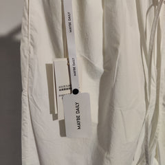 [071] Omi曬布 Summer Thin Elastic Nine-Point Straight Casual Pants for Women, 100% Cotton Imported from Japan, New Summer Arrival